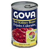 1 Goya Red Kidney Beans Habichuelas Coloradas Premium- 15.5 Oz Can