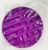 (2 Pack) Push Pop Silicone Sensory Fidget Rainbow Pop Bubble Stress Relief