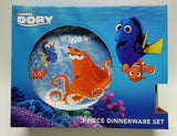 Disney 3 Piece Finding Dory Ceramic Dinnerware Set, Multicolor