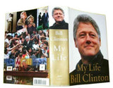 My Life by Bill Clinton- Book-2004 Hard Cover Auto Biography/Political- Like New