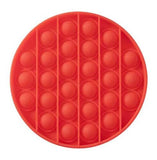 (3 Pack) Push Pop Silicone Sensory Fidget Toy Rainbow Pop Bubble Stress Relief