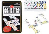 1 Double Six Color Dot Dominoes Set Classic Games SET of 28 Cardinal